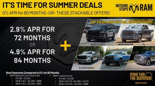 Granite Crystal Metallic Clearcoat 2026 RAM 1500 Big Horn/Lone Star