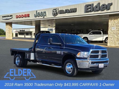 2018 RAM 3500 Tradesman Crew Cab 4x4 8' Box