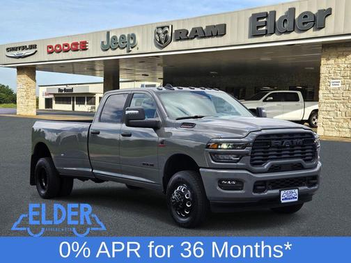 Ceramic Gray Clearcoat 2026 RAM 3500 Lone Star Crew Cab 4x4 8' Box