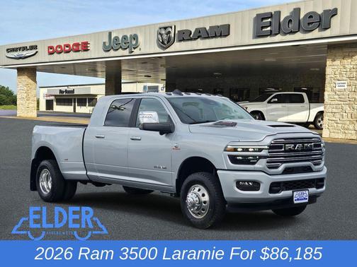 Silver Zynith 2026 RAM 3500 Laramie Mega Cab 4x4 6'4' Box