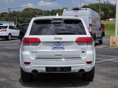 Bright White Clearcoat 2019 Jeep Grand Cherokee Overland