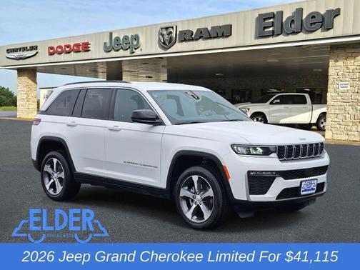 bright white clearcoat 2026 Jeep Grand Cherokee Limited