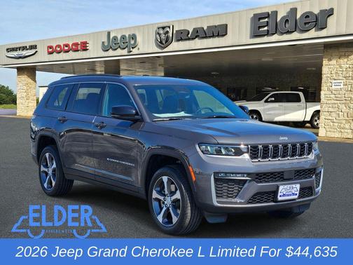 Baltic Gray Metallic Clearcoat 2026 Jeep Grand Cherokee L Limited