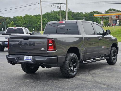 Granite Crystal Metallic Clearcoat 2025 RAM 1500 Warlock Crew Cab 4x4 5'7' Box