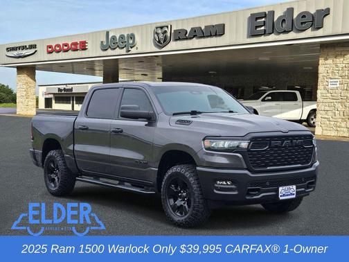 Granite Crystal Metallic Clearcoat 2025 RAM 1500 Warlock Crew Cab 4x4 5'7' Box
