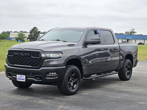 Granite Crystal Metallic Clearcoat 2025 RAM 1500 Warlock Crew Cab 4x4 5'7' Box