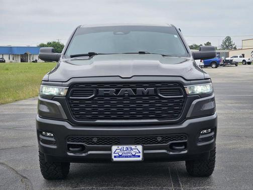 Granite Crystal Metallic Clearcoat 2025 RAM 1500 Warlock Crew Cab 4x4 5'7' Box