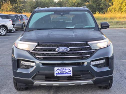 Stone Blue Metallic 2023 Ford Explorer XLT