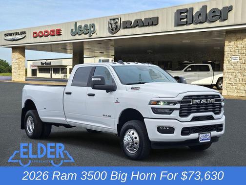 2026 RAM 3500 Lone Star Crew Cab 4x4 8' Box