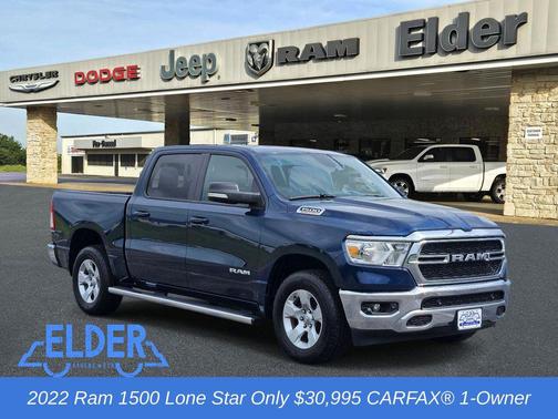 Patriot Blue Pearlcoat 2022 RAM 1500 Big Horn/Lone Star