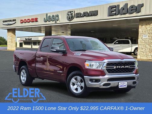 Delmonico Red Pearlcoat 2022 RAM 1500 Big Horn/Lone Star