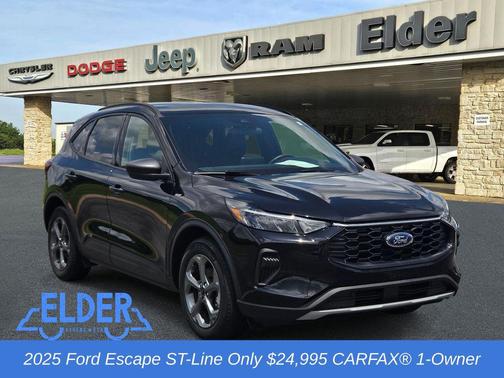 Black Metallic 2025 Ford Escape ST-Line