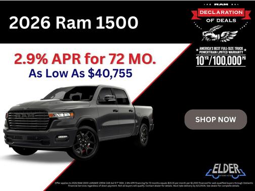 Hydro Blue Pearlcoat 2026 RAM 1500 Big Horn/Lone Star
