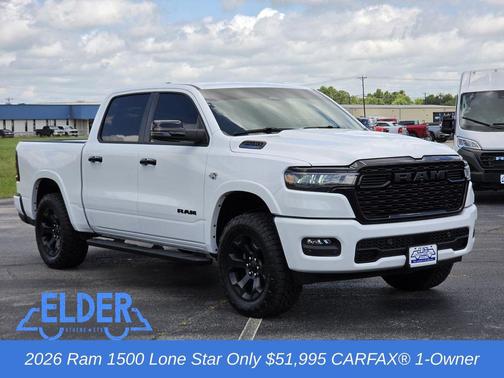 Bright White Clearcoat 2026 RAM 1500 Big Horn/Lone Star