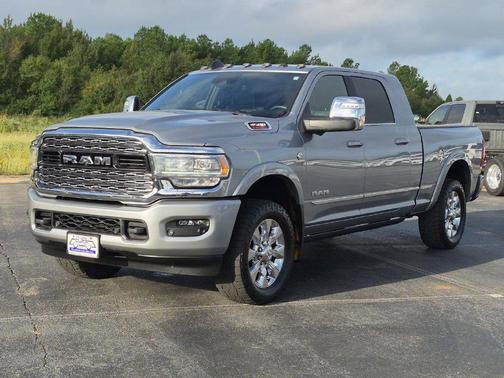 Billet Silver Metallic Clearcoat 2024 RAM 3500 Limited Mega Cab 4x4 6'4' Box