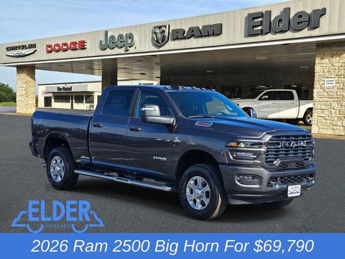 2026 RAM 2500 Lone Star Crew Cab 4x4 6'4' Box