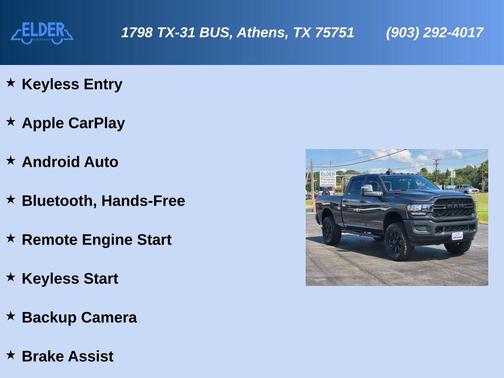 2024 RAM 2500 Tradesman Crew Cab 4x4 6'4' Box