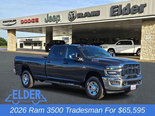 Forged Blue Metallic 2026 RAM 3500 Tradesman