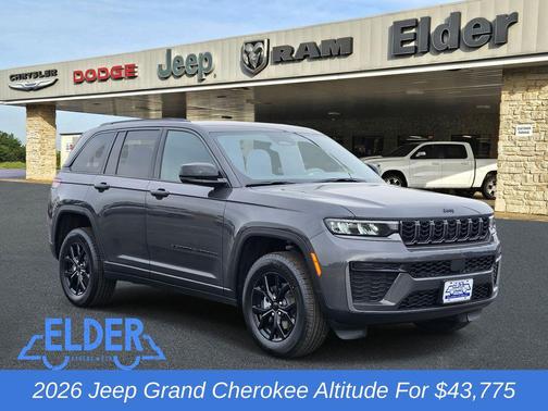 Baltic Gray Metallic Clearcoat 2026 Jeep Grand Cherokee Altitude