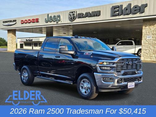 2026 RAM 2500 Tradesman Crew Cab 4x4 6'4' Box