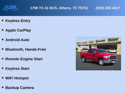 2023 RAM 1500 Big Horn/Lone Star
