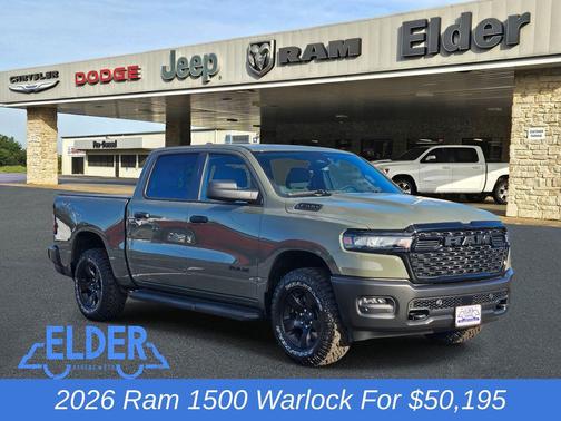 2026 RAM 1500 Warlock Crew Cab 4x4 5'7' Box