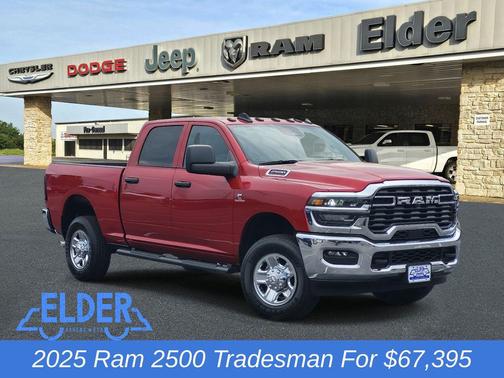 2025 RAM 2500 Tradesman Crew Cab 4x4 6'4' Box