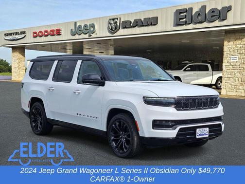 Bright White Clearcoat 2024 Jeep Grand Wagoneer L Series II 4x4