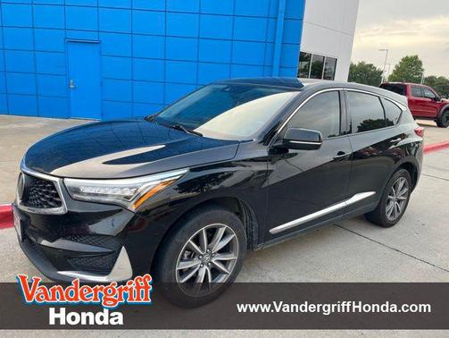 Majestic Black Pearl 2021 Acura RDX Technology Package