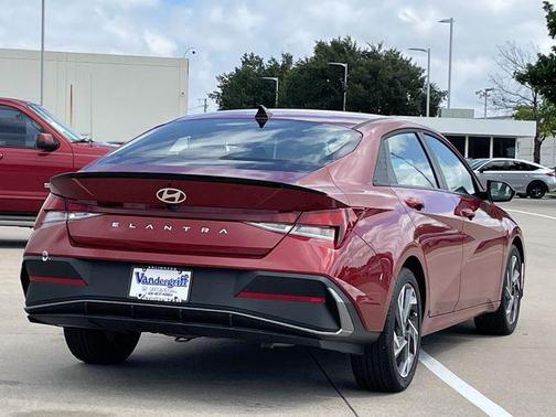 Ultimate Red 2025 Hyundai ELANTRA Sport