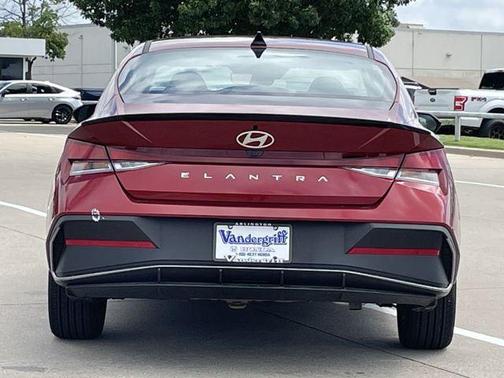 Ultimate Red 2025 Hyundai ELANTRA Sport
