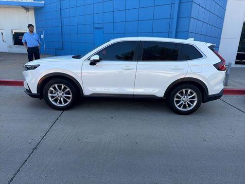 Platinum White Pearl 2024 Honda CR-V EX-L 2WD