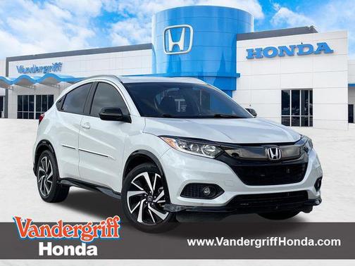 Platinum White Pearl 2019 Honda HR-V Sport