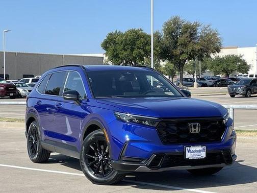 Blue 2024 Honda CR-V Hybrid Sport FWD