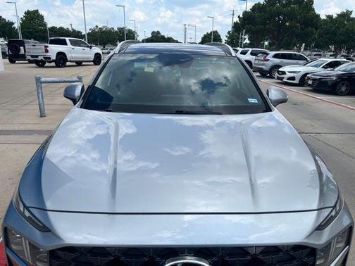 Shimmering Silver 2023 Hyundai SANTA FE Calligraphy