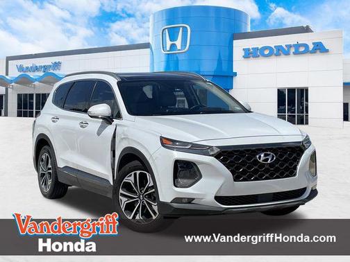 Quartz White 2020 Hyundai SANTA FE Limited 2.0T