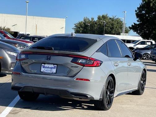 Gray 2026 Honda Civic Sport