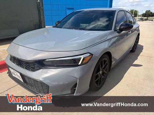 Gray 2026 Honda Civic Sport