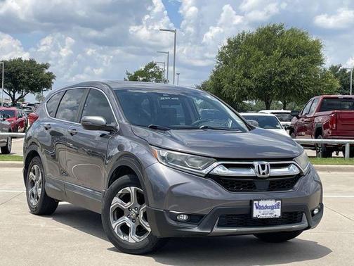 Gray 2018 Honda CR-V EX