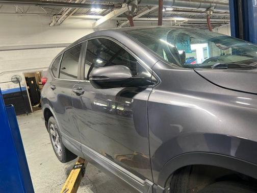Gray 2018 Honda CR-V EX