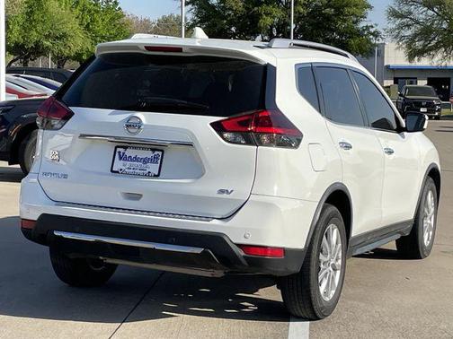 Glacier White 2019 Nissan Rogue SV