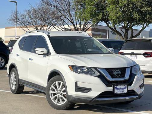 Glacier White 2019 Nissan Rogue SV