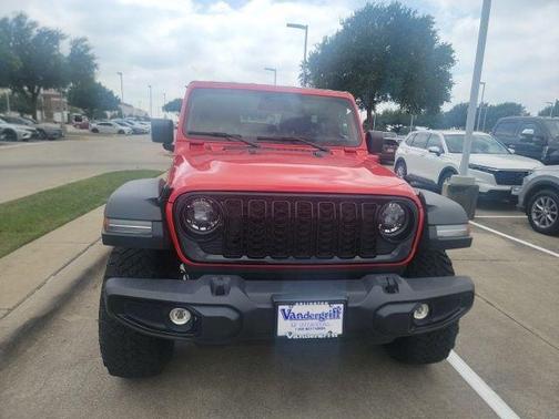 Firecracker Red 2025 Jeep Wrangler 4xe Willys