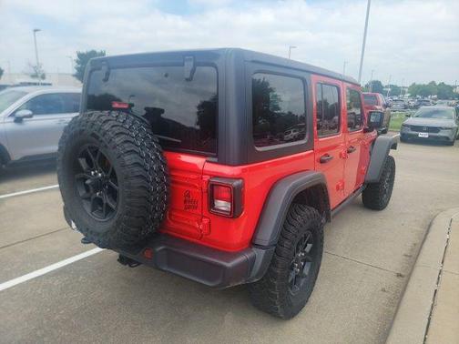 Firecracker Red 2025 Jeep Wrangler 4xe Willys
