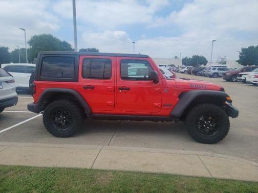 Firecracker Red 2025 Jeep Wrangler 4xe Willys