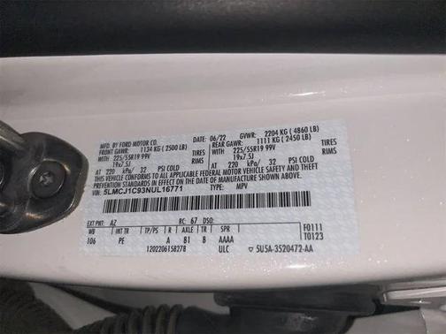 2022 Lincoln Corsair Standard