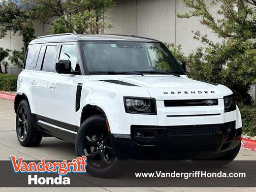 Santorini Black 2022 Land Rover Defender 110 X-Dynamic SE
