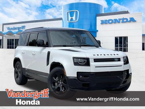 Santorini Black 2022 Land Rover Defender 110 X-Dynamic SE