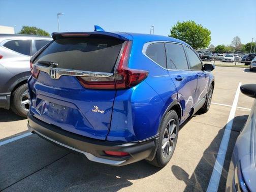 Blue 2021 Honda CR-V 2WD EX