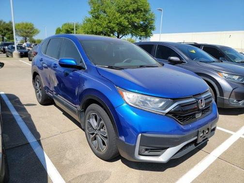 Blue 2021 Honda CR-V 2WD EX